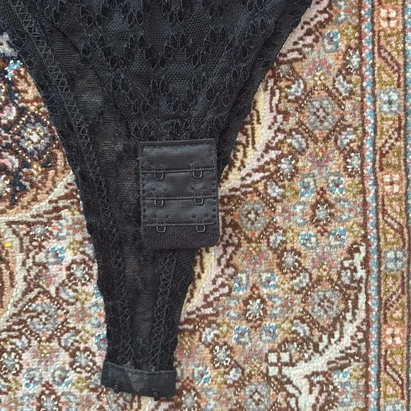 Black Long Sleeve Bodysuit - Picture 5 of 6